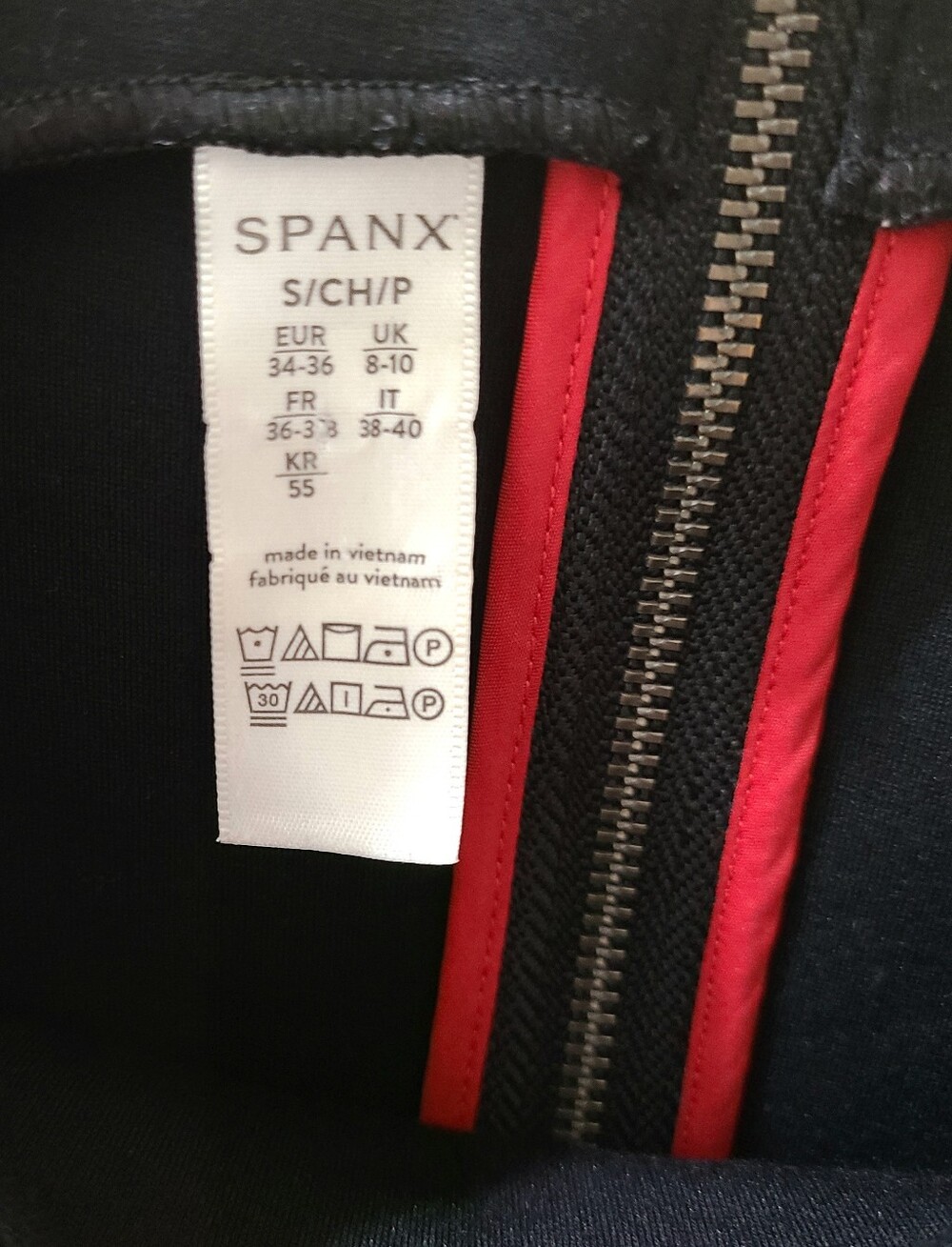 Spanx The Perfect Fitted Sleeveless Sheath Dress Classic Black Sz S - Picture 7 of 16